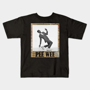 Pee Wee Herman // Vintage Frame Kids T-Shirt